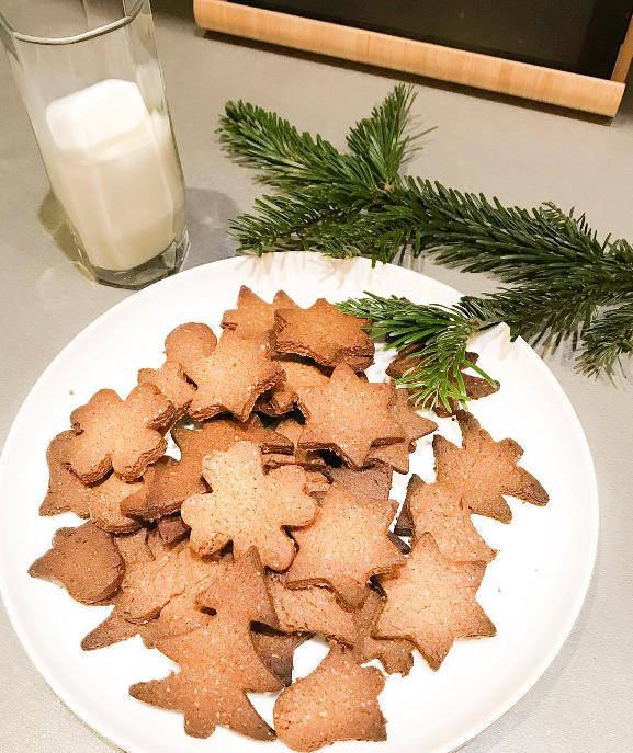 имбирное печенье, печенье в духовке, рецепт домашнего печенья, новогоднее печенье
