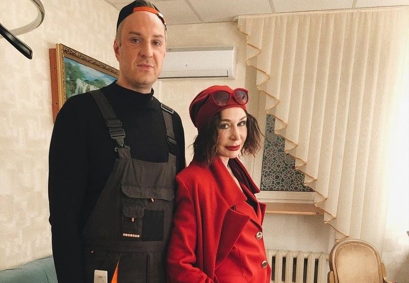 Татьяна Васильева с сыном Филиппом