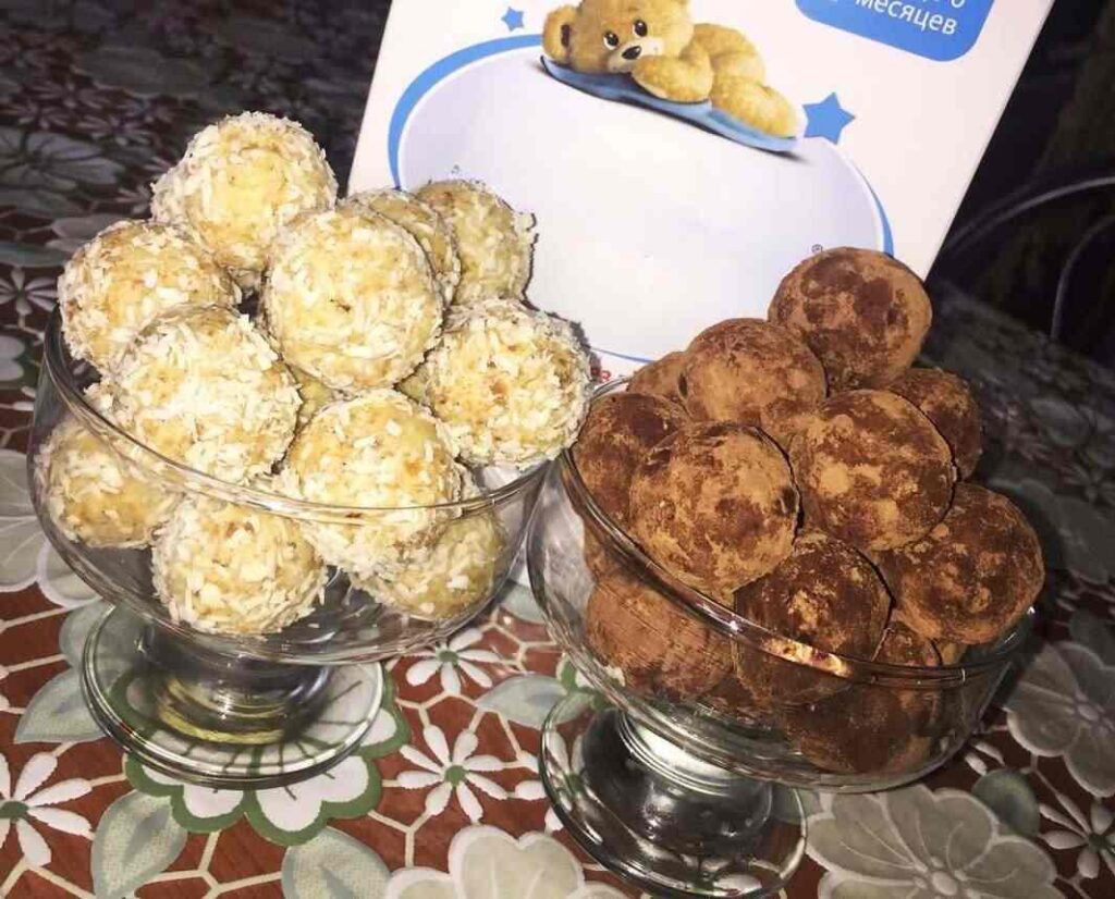 рецепт домашних конфет, птичье молоко рецепт, конфеты из детской смеси, конфеты птичье молоко, птичье молоко в домашних условиях