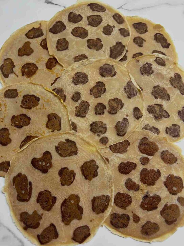 рецепт блинов, вкусные блины, блины на молоке,  блины на кипятке, леопардовые блины, блины с припеком