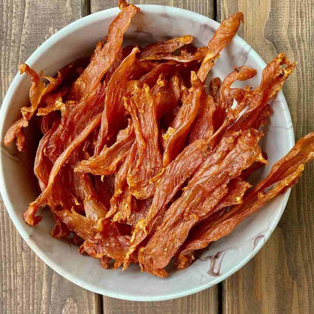 рецепт чипсов, мясные чипсы, джерки, домашние чипсы, чипсы в духовке