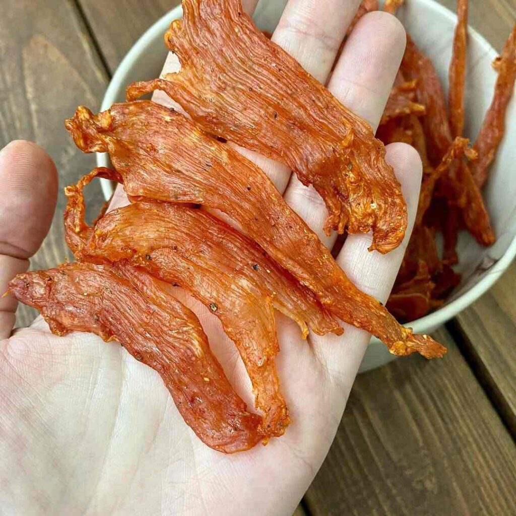 рецепт чипсов, мясные чипсы, джерки, домашние чипсы, чипсы в духовке