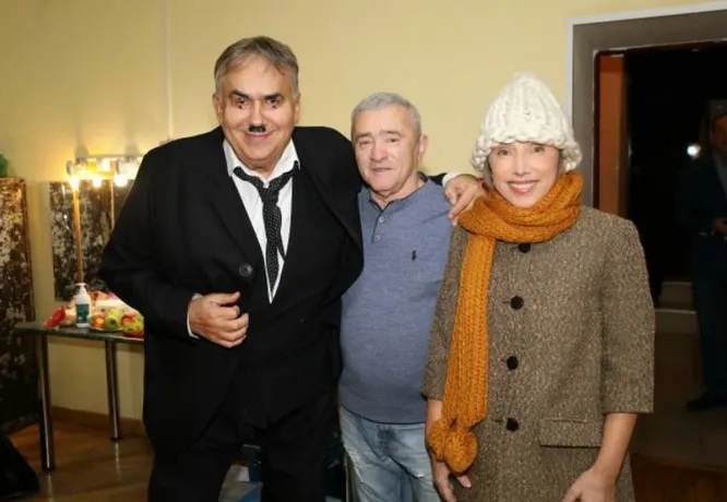 Стас Садальский, Яков Лебенбаум и Елена Воробей