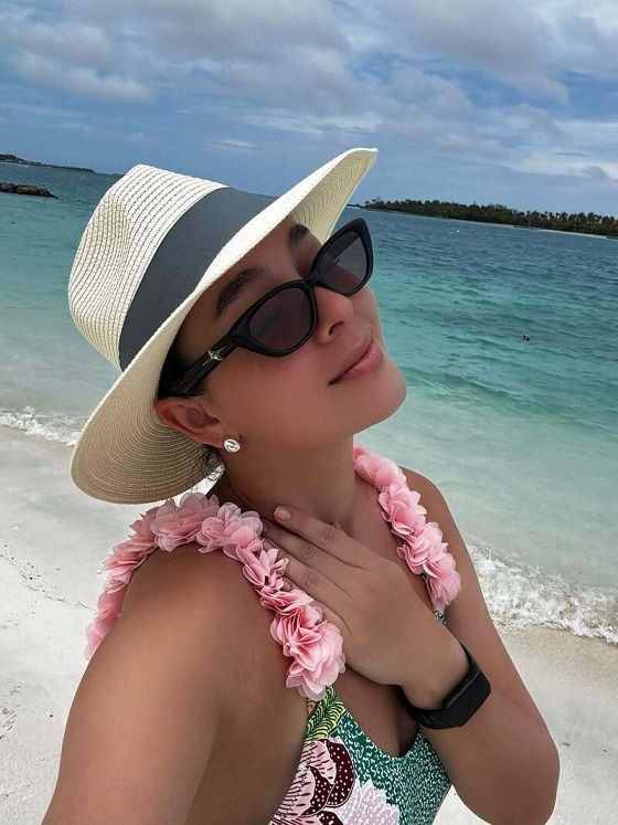 Марина Кравец показала фото в купальнике в день рождения