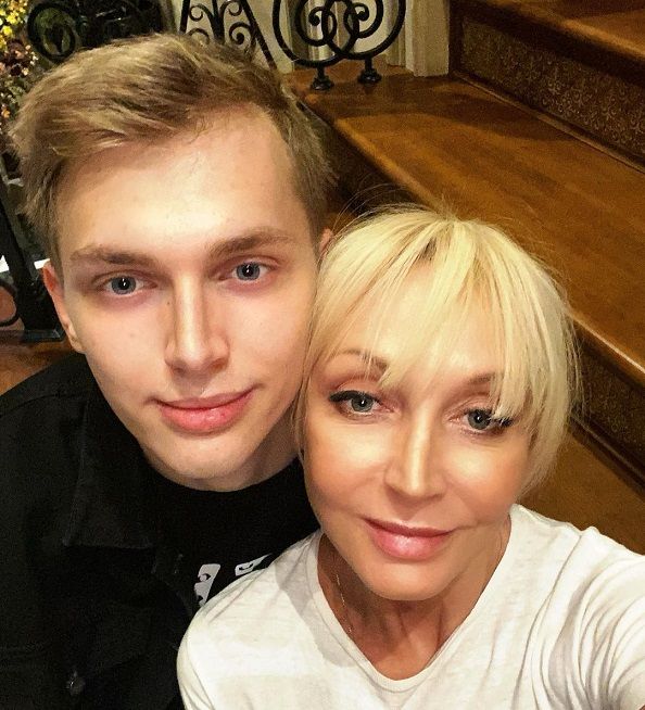 Кристина Орбакайте с сыном Дени