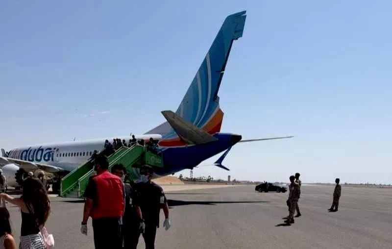 Самолёт авиакомпании Flydubai